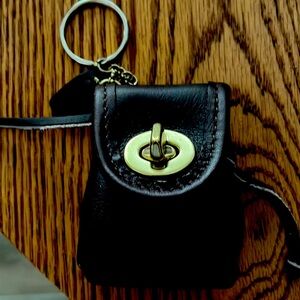Coach Small Folding Tote Keychain